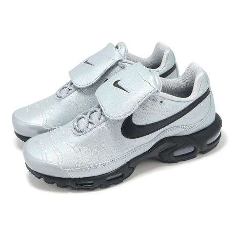 NIKE 耐吉 休閒鞋 Air Max Plus Tiempo 男鞋 狼灰 銀 黑 反摺鞋舌 氣墊 HM6850-001