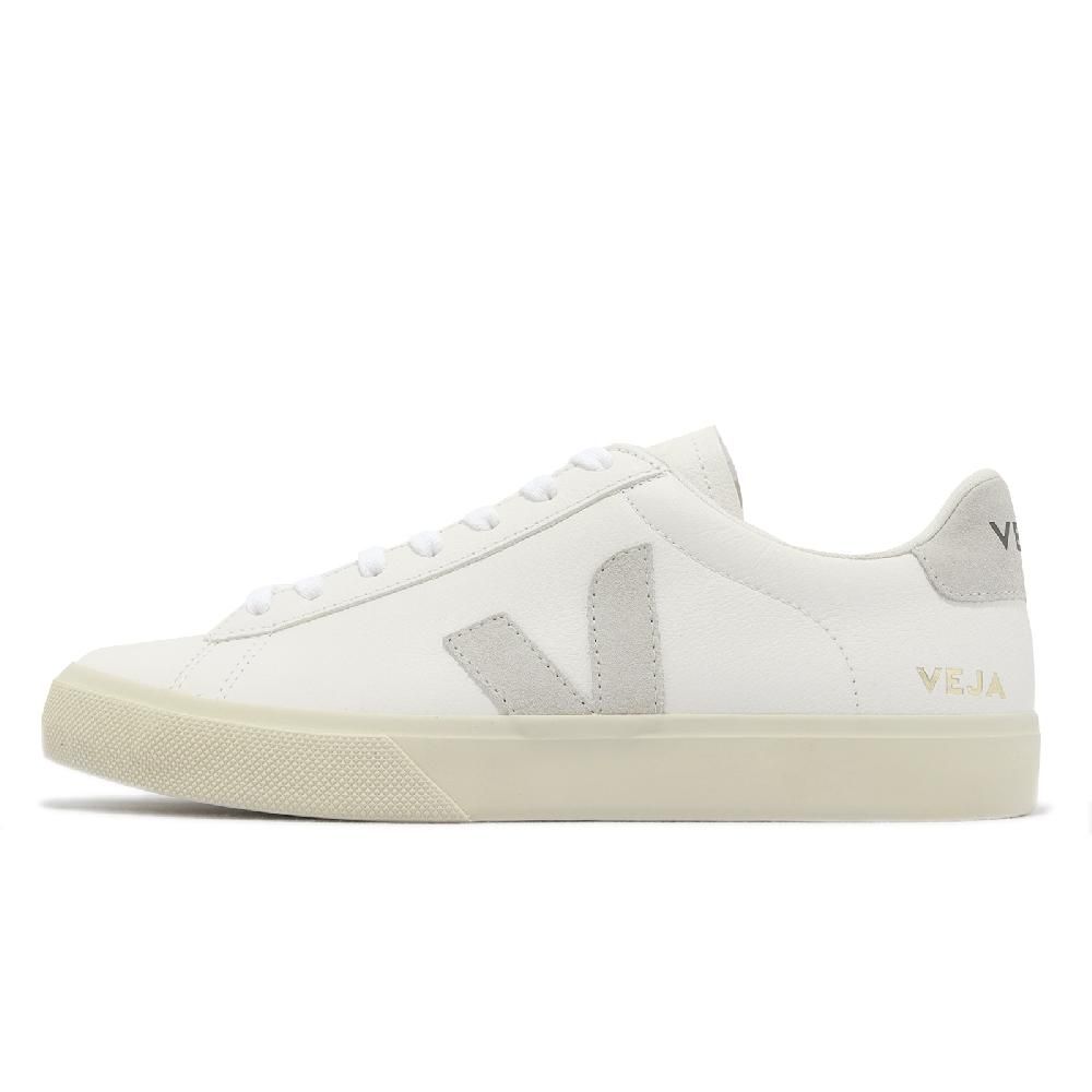 VEJA 休閒鞋 Campo Chromefree Leather 男鞋 白 灰 皮革 小白鞋 百搭 經典款 CP0502429B