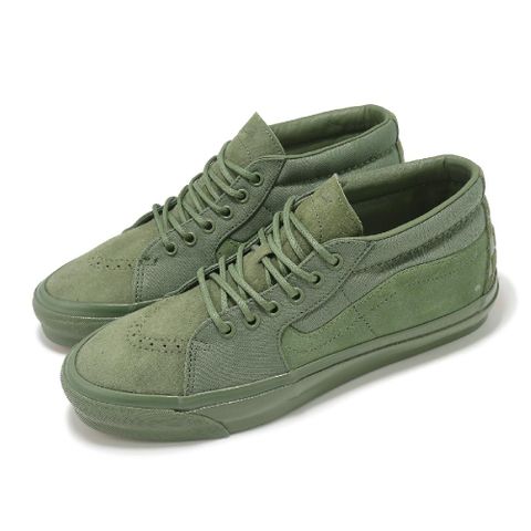 VANS 休閒鞋 Sk8-Mid Reissue 83 MG 男鞋 女鞋 軍綠 麂皮 中筒 VN000E7JAMB