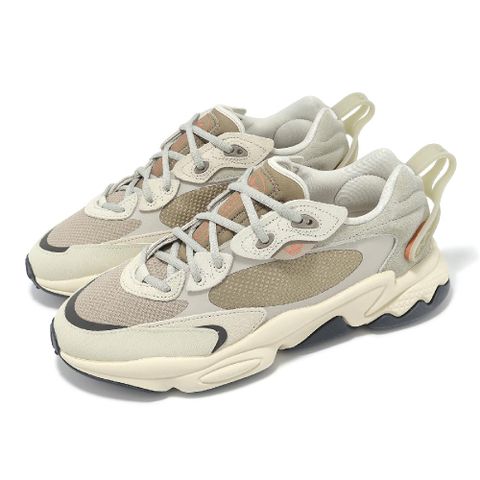 adidas 愛迪達 休閒鞋 Ozweego Meta 男鞋 米白 棕 拼接 復古 緩衝 愛迪達 IE1936