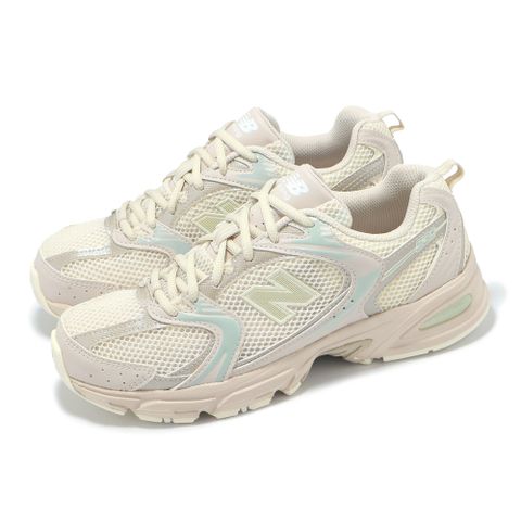New Balance 紐巴倫 休閒鞋 530 男鞋 女鞋 米白 奶茶 復古 網布 老爹鞋 NB MR530AA1-D