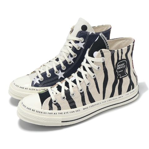 CONVERSE 匡威 x Brain Dead 休閒鞋 Chuck 70 HI 男鞋 女鞋 迷彩 聯名 1970 帆布鞋 A12219C