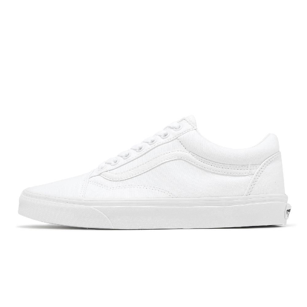 VANS 休閒鞋 Old Skool 男鞋 女鞋 白 帆布 經典 全白 板鞋 情侶鞋 VN000D3HW00