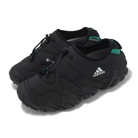 ADIDAS 愛迪達 懶人鞋 Radlander MOC GTX 男鞋 防水 黑 綠 套入式 抽繩 休閒鞋 愛迪達 IF1942