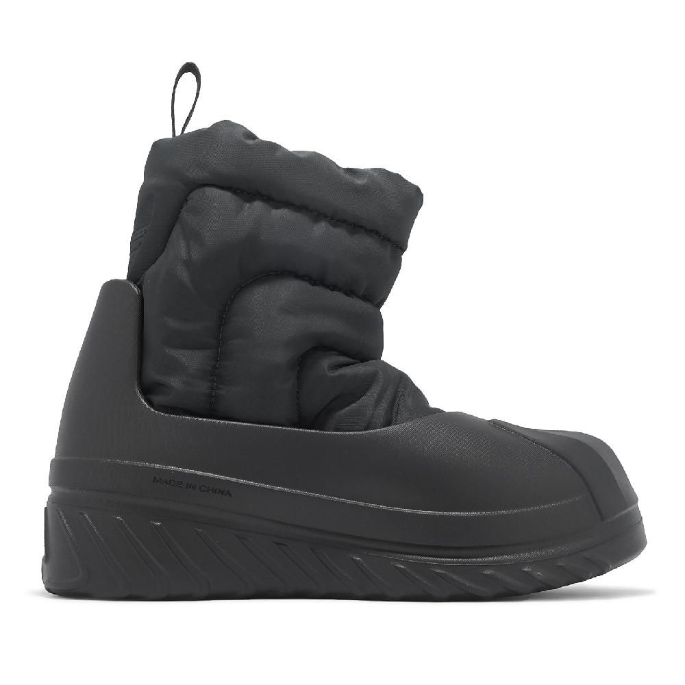 ADIDAS 愛迪達 防水雨靴 AdiFom Superstar Winter Boot 女鞋 黑 套入式 靴子 愛迪達 IG4215