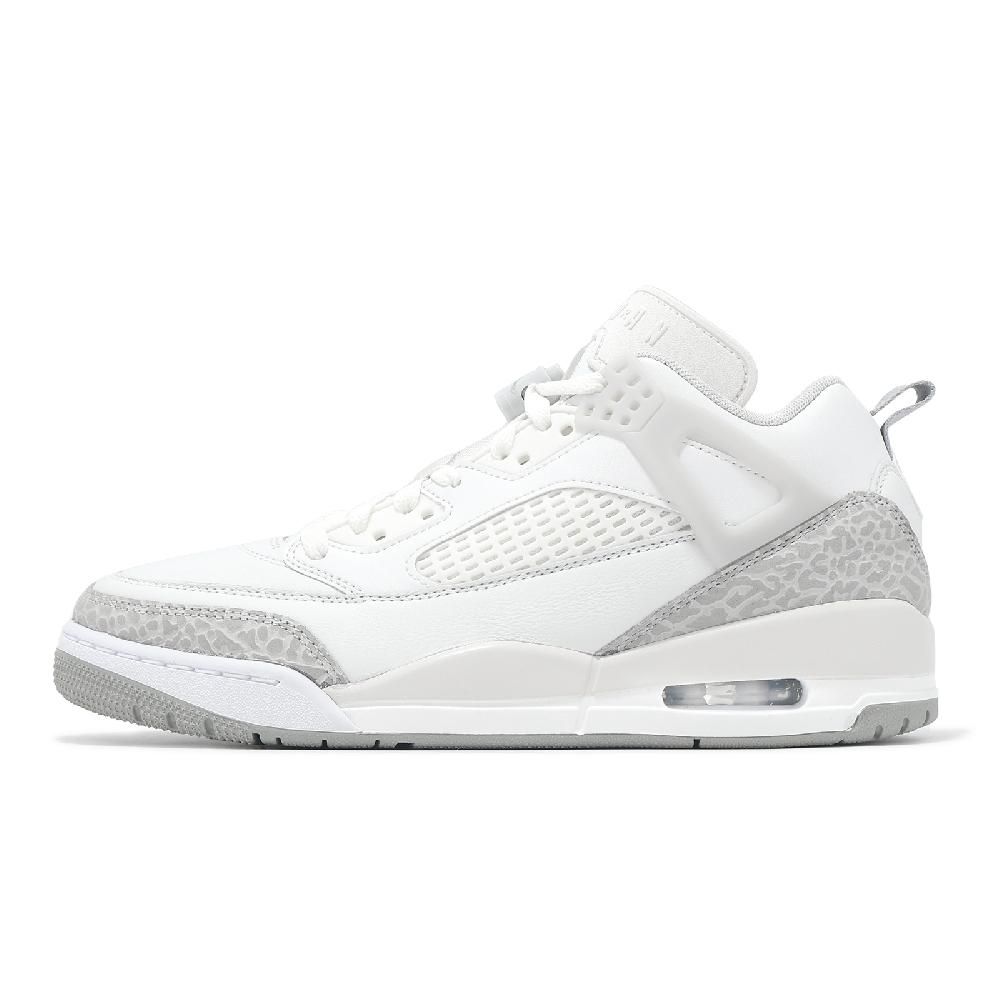 NIKE 耐吉 休閒鞋 Jordan Spizike Low 男鞋 米白 灰 爆裂紋 喬丹 低筒 HQ3602-121