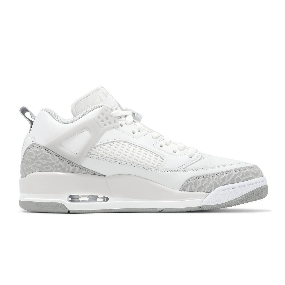 NIKE 耐吉 休閒鞋 Jordan Spizike Low 男鞋 米白 灰 爆裂紋 喬丹 低筒 HQ3602-121