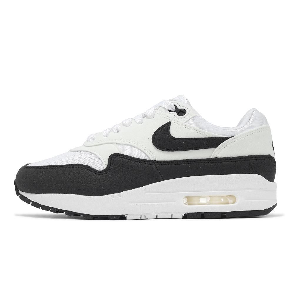 NIKE 耐吉 休閒鞋 Wmns Air Max 1 女鞋 白 黑 殺人鯨 氣墊 經典 運動鞋 DZ2628-102