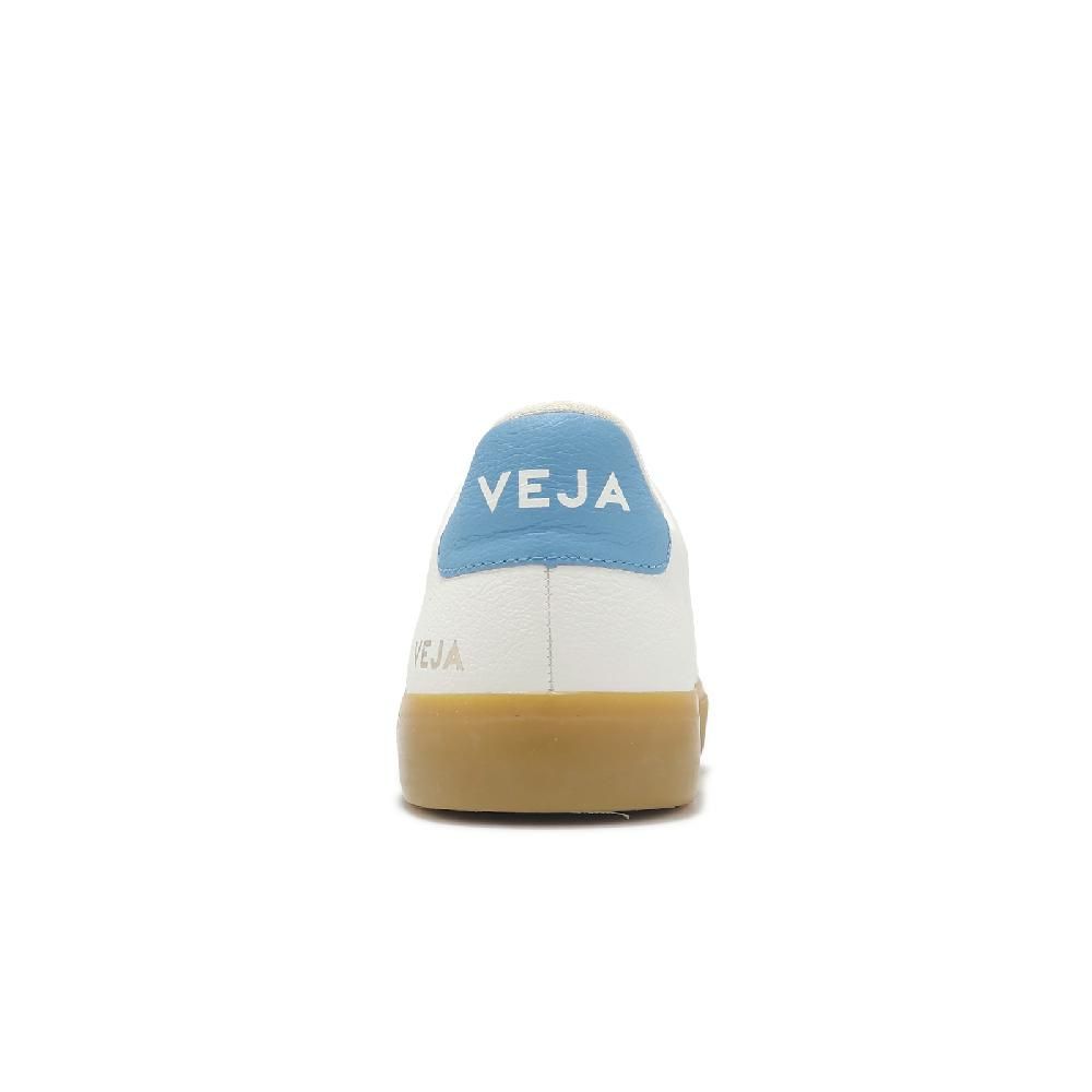 VEJA 休閒鞋 Campo Chromefree Leather 女鞋 白 藍 皮革 膠底 經典 小白鞋 CP0503645A