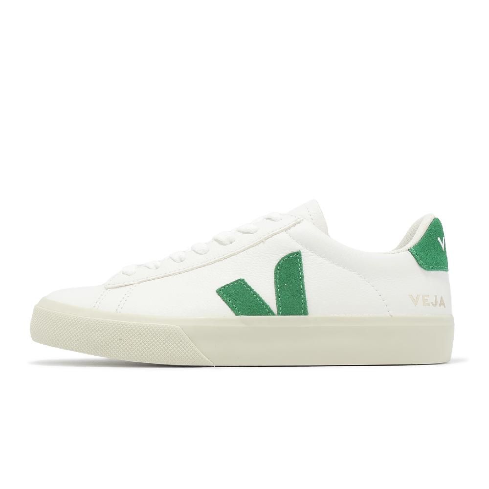 VEJA 休閒鞋 Campo Chromefree Leather 女鞋 白 綠 皮革 經典 小白鞋 CP0503690A