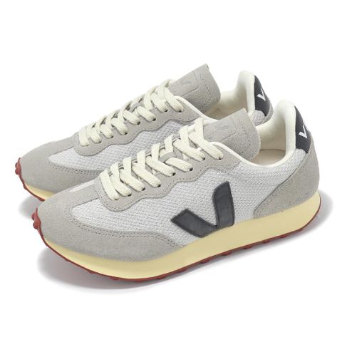 VEJA 休閒鞋 Rio Branco Alveomesh 女鞋 灰 黑 拼接 麂皮 網布 復古 RB1803737A
