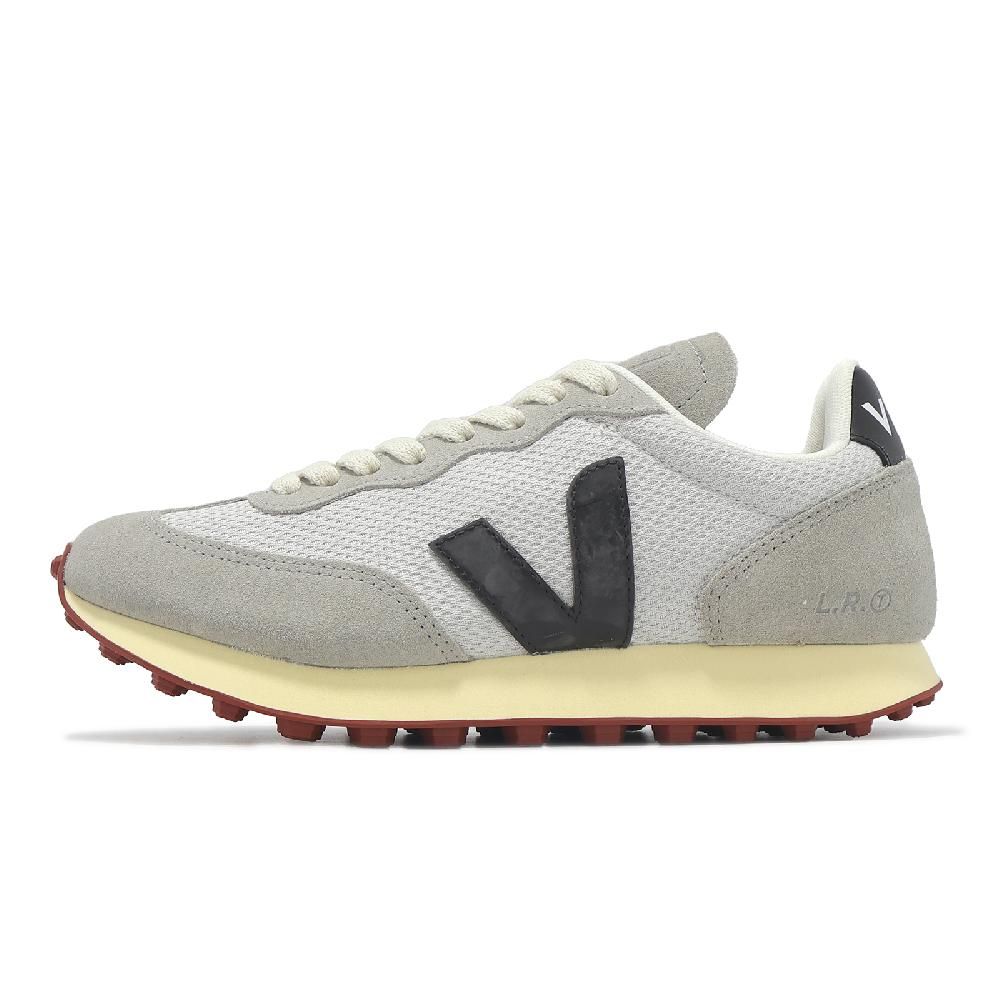 VEJA 休閒鞋 Rio Branco Alveomesh 女鞋 灰 黑 拼接 麂皮 網布 復古 RB1803737A