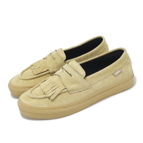 VANS 樂福鞋 V196CF Loafer 男鞋 女鞋 沙色 卡其 麂皮 日本線 可拆式流蘇 休閒鞋 6322840004