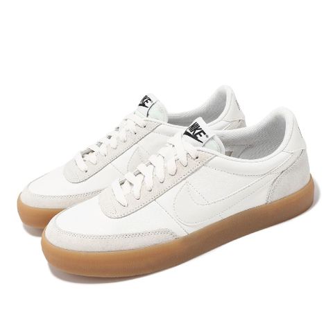 NIKE 耐吉 休閒鞋 Killshot 2 Leather 男鞋 米白 灰 膠底 復古 麂皮 432997-128