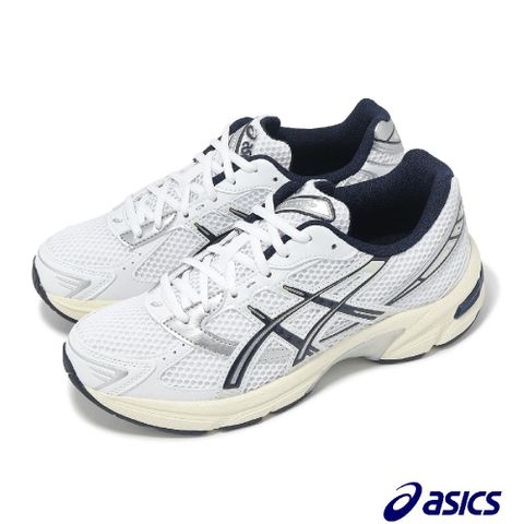 Asics 亞瑟士 休閒鞋 GEL-1130 女鞋 白銀 藍 拼接 緩衝 復古跑鞋 1202A164110