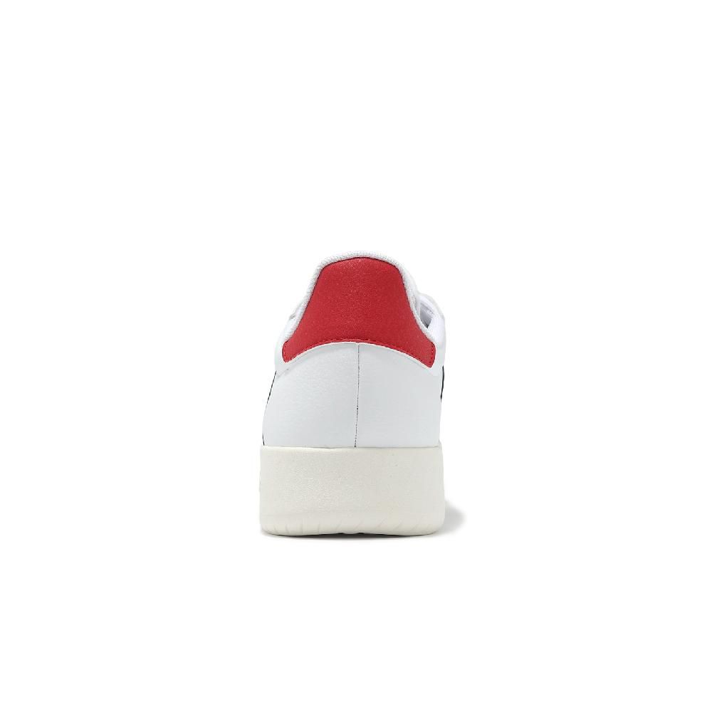 adidas 愛迪達 休閒鞋 Barreda 男鞋 白 藍 紅 麂皮 皮革 小白鞋 IH1228