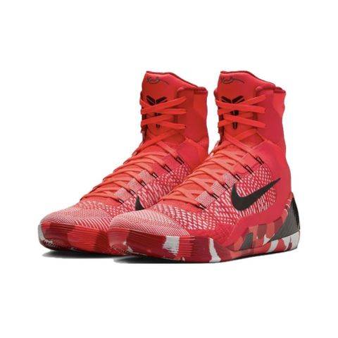 NIKE 耐吉 Kobe 9 Elite Protro Christmas 紅 聖誕節 高筒 休閒鞋 男鞋 FZ7335-600