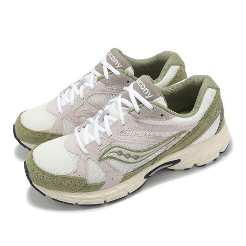 SAUCONY 索康尼 休閒鞋 Ride Millennium 男鞋 粉 綠 拼接 支撐 Y2K 復古跑鞋 S708565