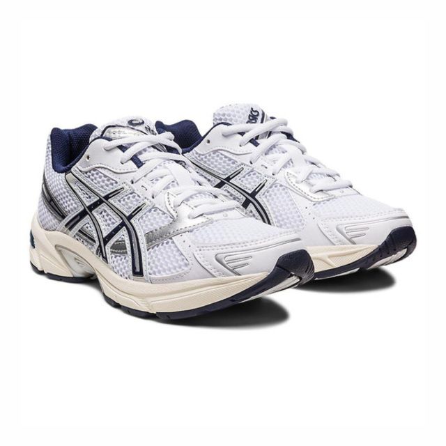 Asics 亞瑟士 Asics GEL-1130 1202A164-110 男女 運動休閒鞋 復古 舒適 穿搭 白 午夜藍