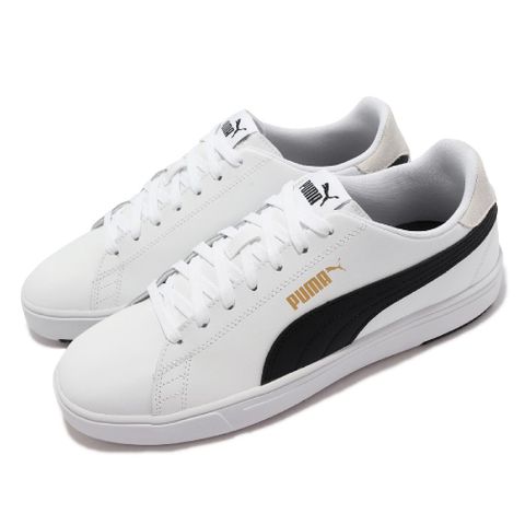 PUMA 彪馬 休閒鞋 Serve Pro Lite 板鞋 男女鞋 緩震 皮革 街頭風 經典 支撐 情侶鞋 白 黑 37490208