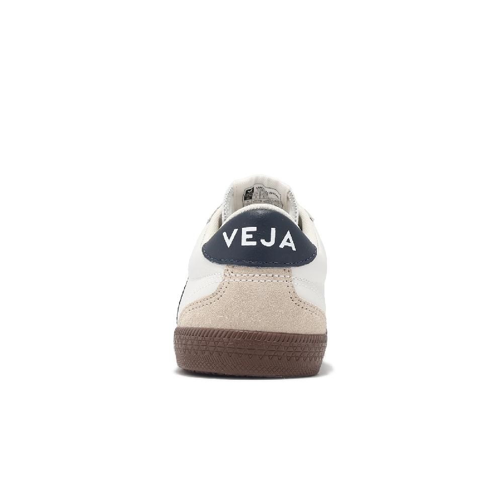 VEJA 德訓鞋 Volley O.T. Leather 女鞋 白 藍 皮革 拼接 復古 休閒鞋 VO2003531A