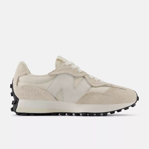 【New Balance】復古鞋 休閒鞋 男鞋 女鞋 中性款 327 米白色 麂皮_U327WTH-D