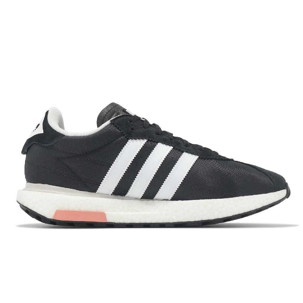 adidas 愛迪達 休閒鞋 Country XLG Boost 男鞋 女鞋 黑 白 緩衝 麂皮 厚底 情侶鞋 ID8261