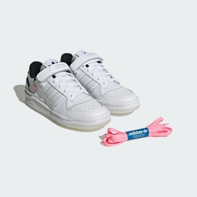 adidas Originals Adidas Forum Low W [HQ1932] 女 運動休閒鞋 舒適 穿搭 白 粉紅