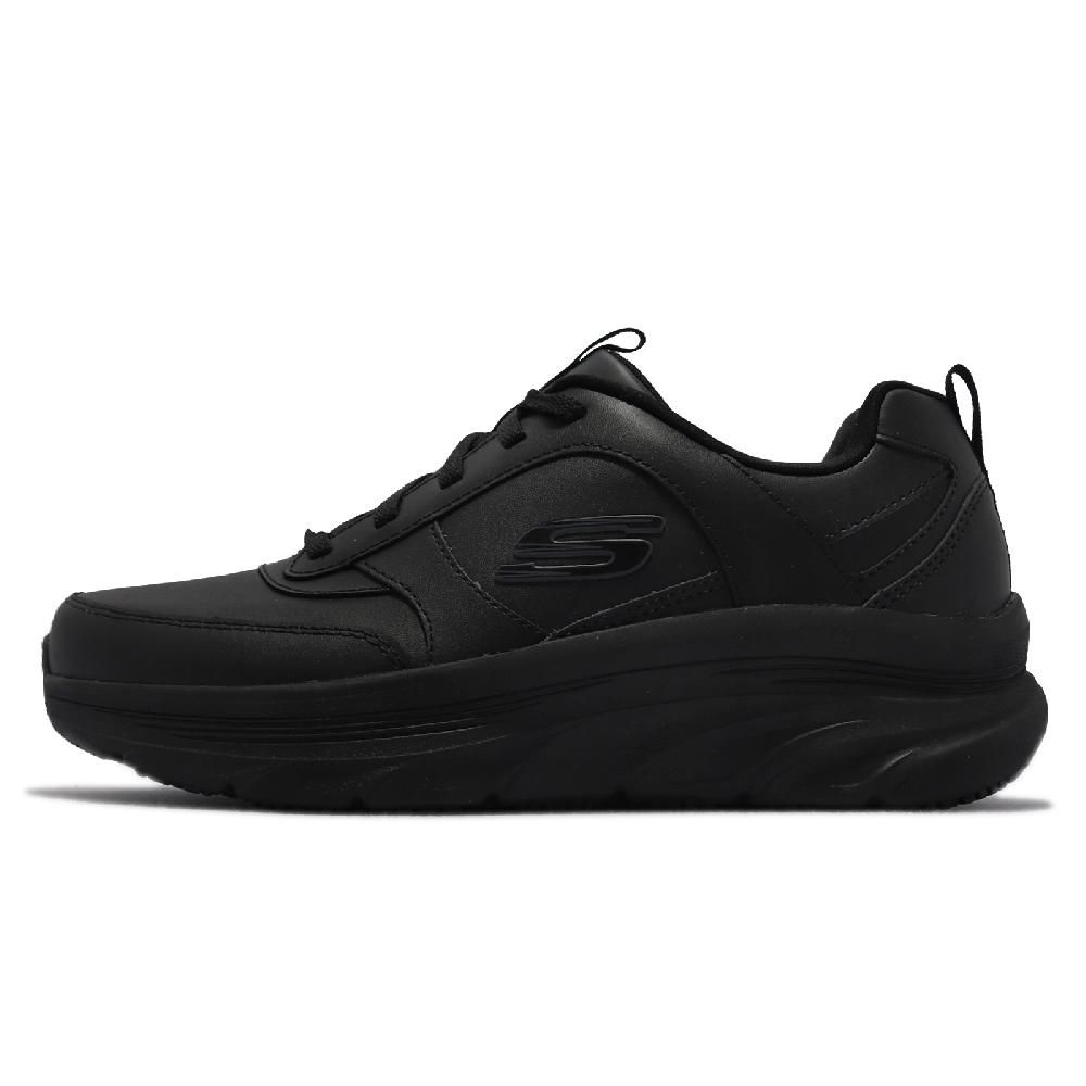 SKECHERS 斯凱奇 休閒鞋 Lux Walker SR-Splendal 寬楦 男鞋 工作鞋 抗滑抗油 黑 廚師鞋  200102WBLK