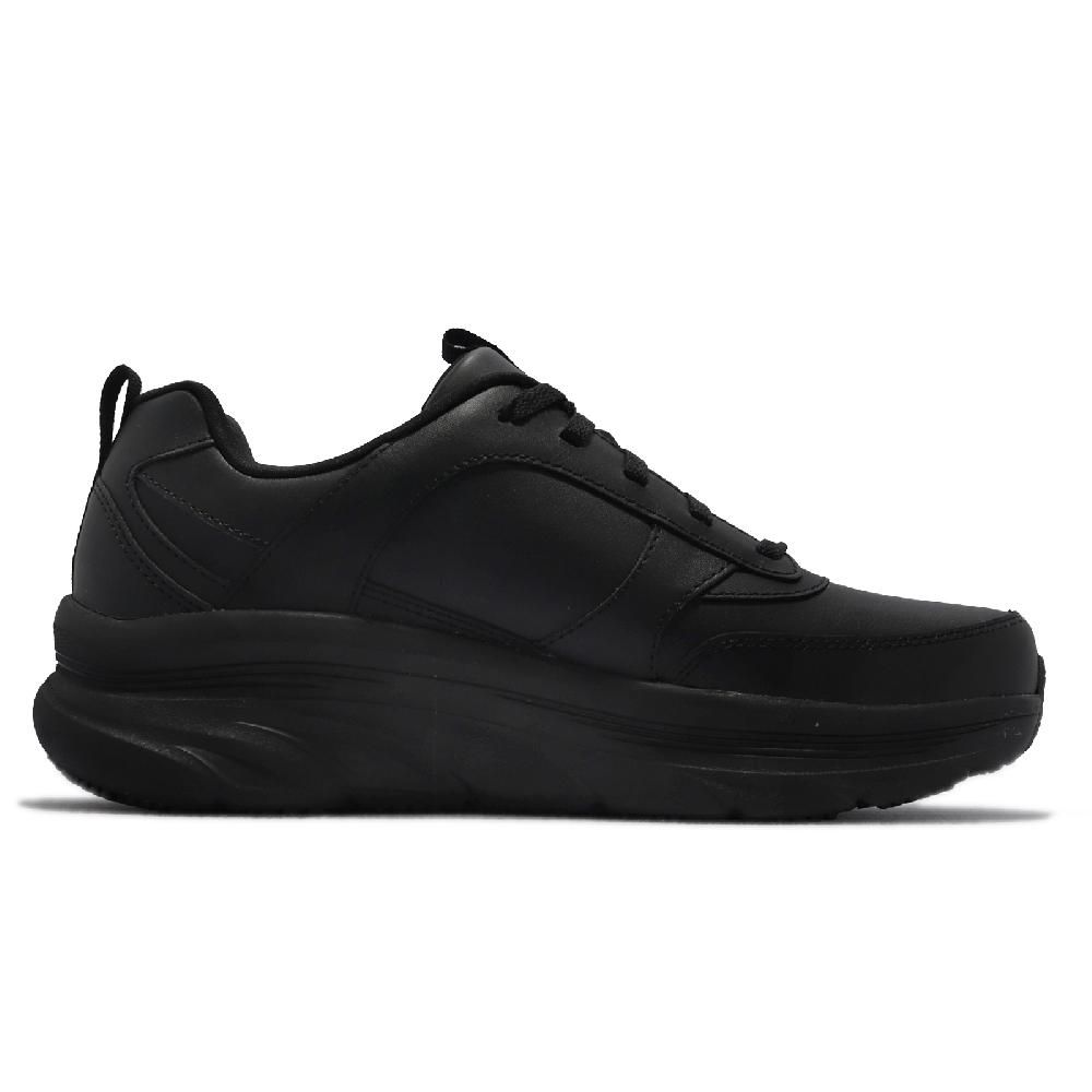 SKECHERS 斯凱奇 休閒鞋 Lux Walker SR-Splendal 寬楦 男鞋 工作鞋 抗滑抗油 黑 廚師鞋  200102WBLK