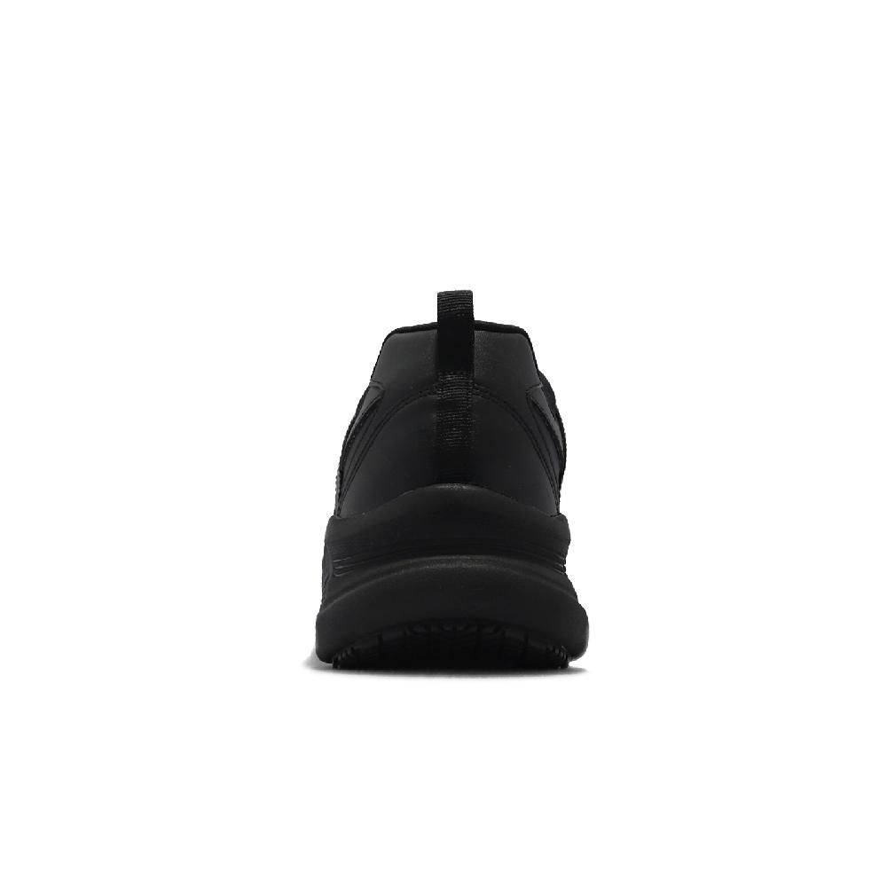 SKECHERS 斯凱奇 休閒鞋 Lux Walker SR-Splendal 寬楦 男鞋 工作鞋 抗滑抗油 黑 廚師鞋  200102WBLK