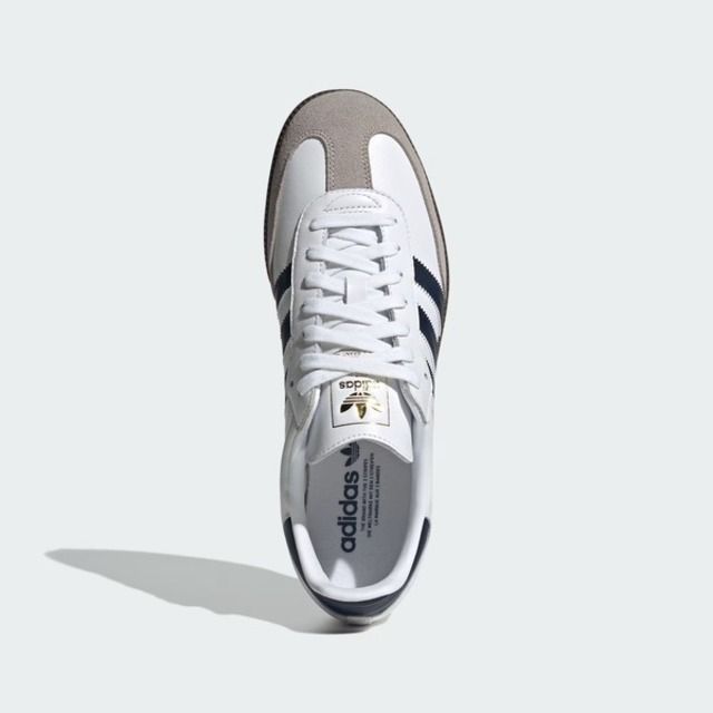 adidas Originals Adidas Samba OG JH8795 男女 運動休閒鞋 德訓鞋 復古 三葉草 膠底 穿搭 白 深藍