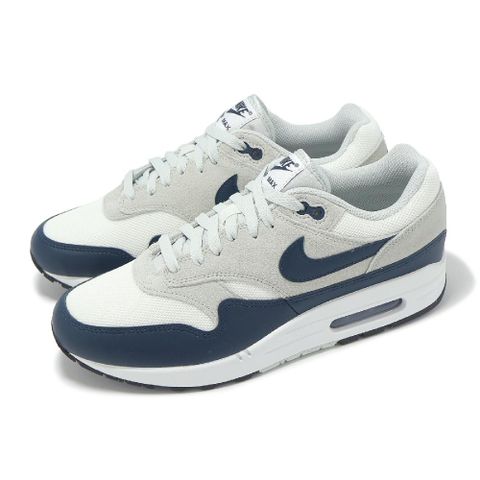NIKE 耐吉 休閒鞋 Air Max 1 Essential 男鞋 深藍 白 氣墊 經典 復古 運動鞋 FZ5808-103