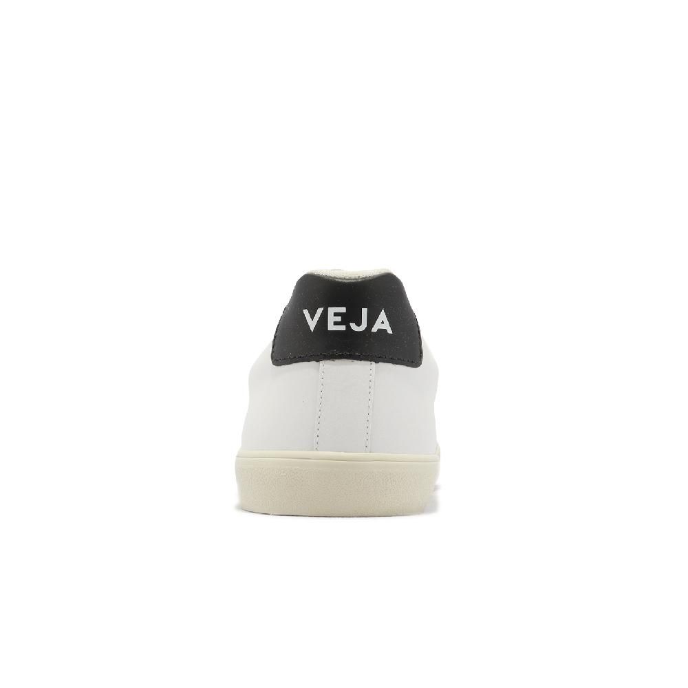 VEJA 休閒鞋 Esplar Logo Leather 男鞋 黑 白 經典 奶油底 法國小白鞋 百搭 EO0200005B