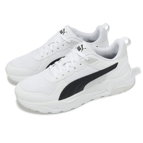 PUMA 彪馬 休閒鞋 Trinity 2 LT 男鞋 女鞋 白 黑 復古 緩衝 拼接 情侶鞋 小白鞋 40023101