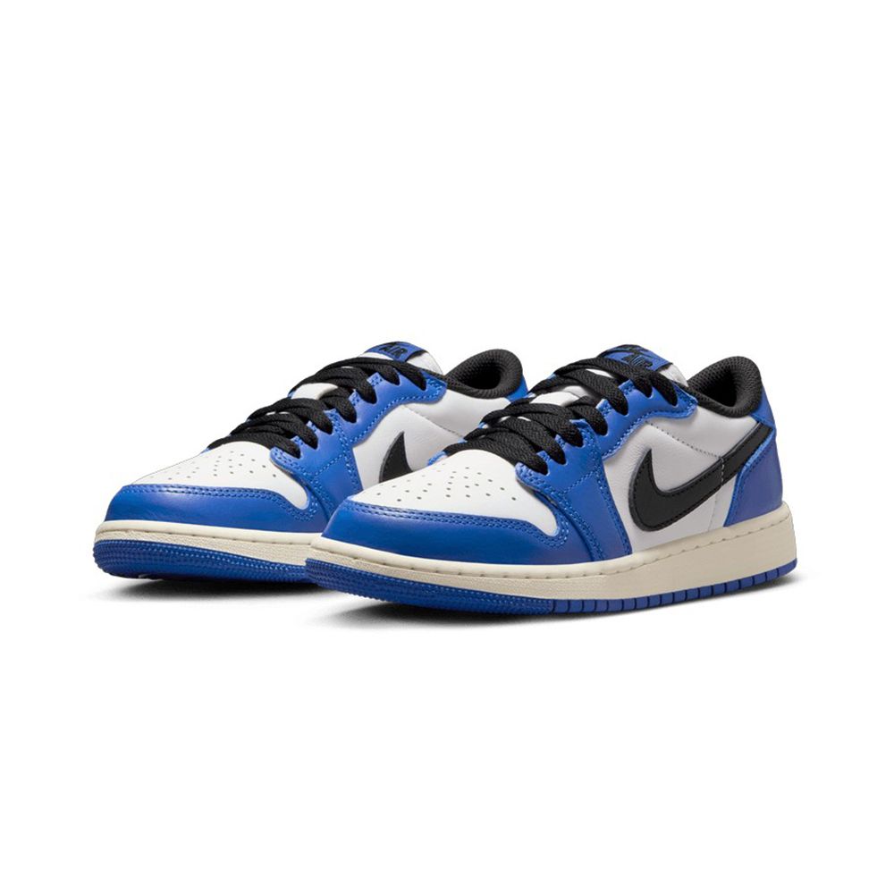 NIKE 耐吉 Air Jordan 1 Low OG Game Royal 皇家藍 GS 復古 休閒鞋 大童鞋 CZ0858-140