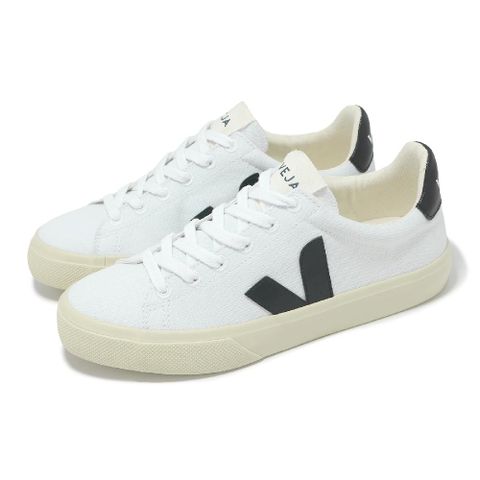 休閒鞋 Campo Ca Leather 女鞋 白 黑 奶油底 經典 小白鞋 CA0120535A