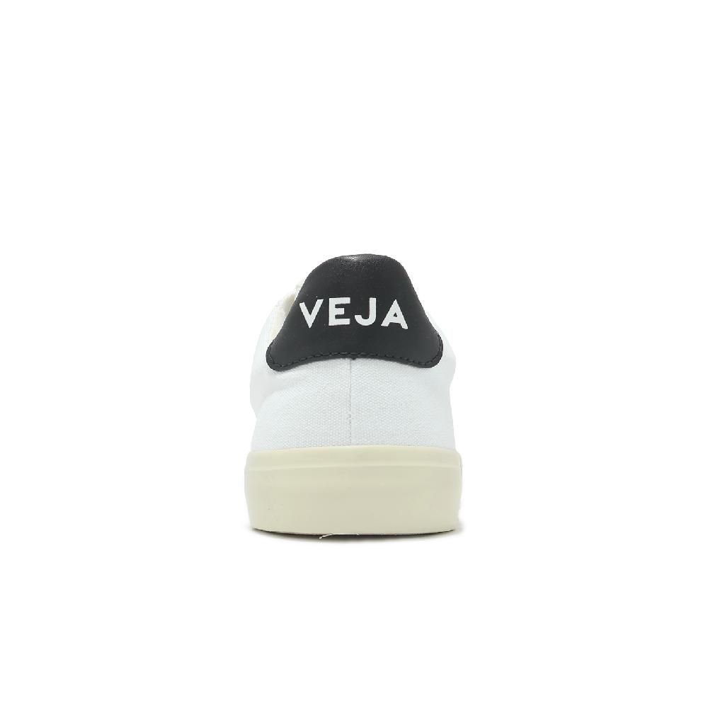 VEJA 休閒鞋 Campo Ca Leather 女鞋 白 黑 奶油底 經典 小白鞋 CA0120535A