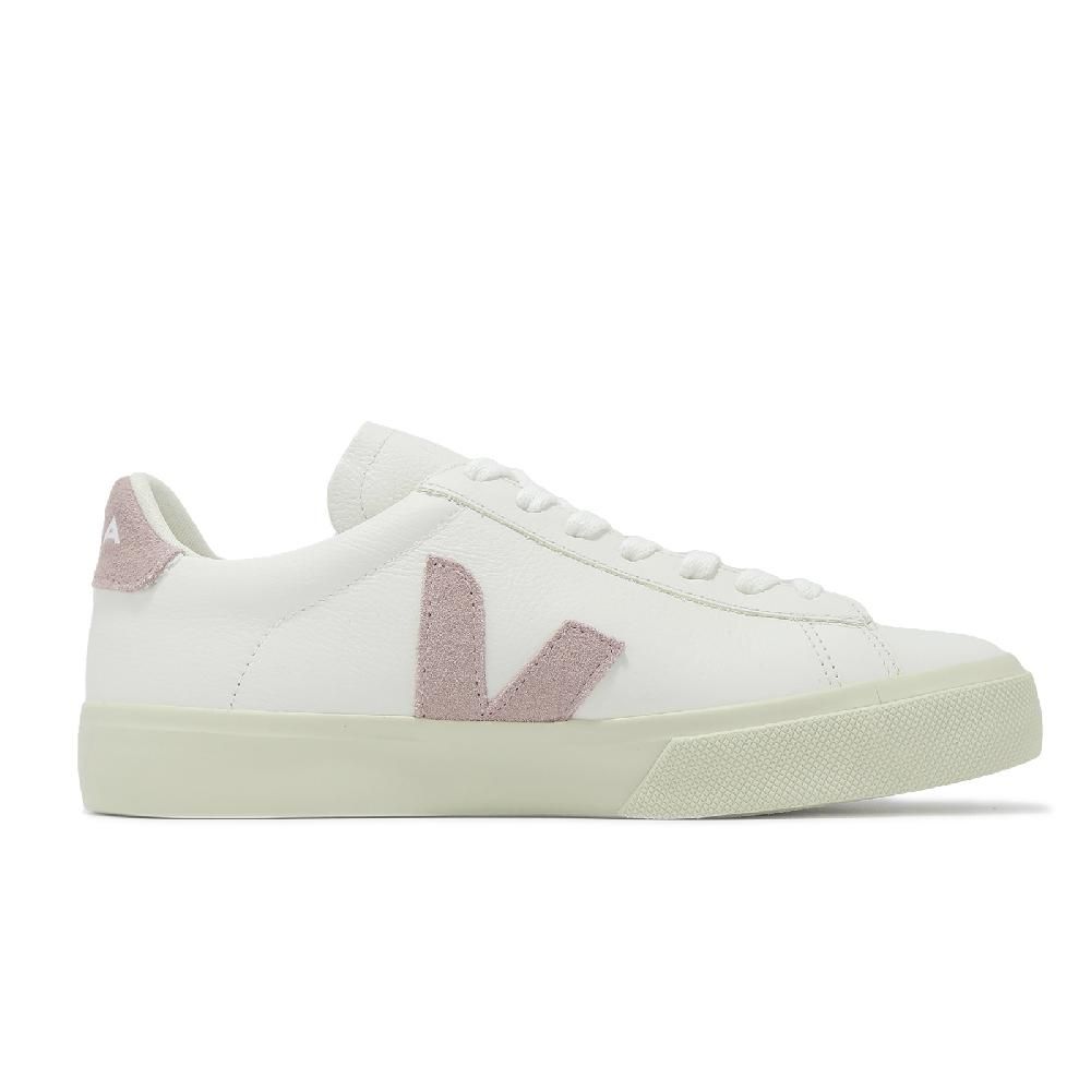 VEJA 休閒鞋 Campo Leather 女鞋 白 粉 奶油底 經典 小白鞋 CP0503886A