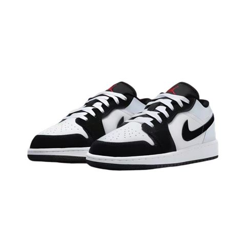 NIKE 耐吉 Air Jordan 1 Low Panda Toe 黑白紅 GS 低筒 熊貓 休閒鞋 大童鞋 HF3188-106