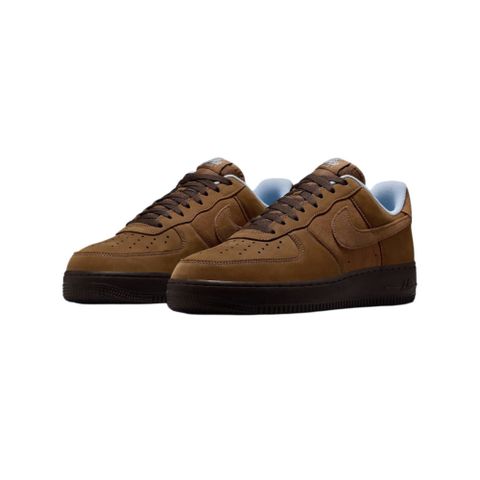 NIKE 耐吉 Air Force 1 Low Light British Tan 摩卡小麥棕 經典 百搭 麂皮 休閒鞋 男鞋 IB4617-222