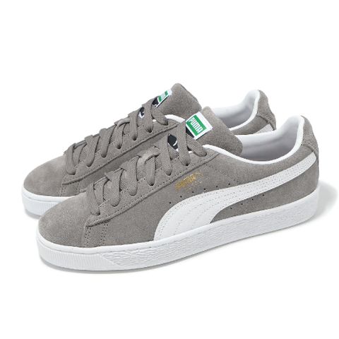 休閒鞋 Suede Classic 男鞋 女鞋 灰 白 麂皮 復古 低筒 情侶鞋 39978106