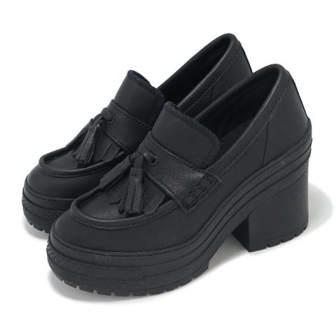 休閒鞋 Chuck 70 De Luxe Heel Loafer 男鞋 女鞋 黑 厚底 高跟 樂福鞋 A14714C