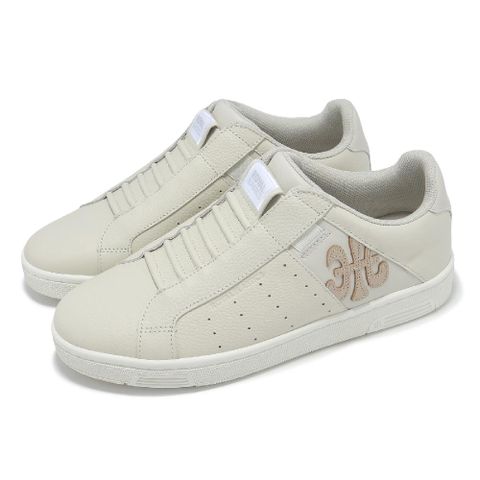 休閒鞋 Icon 男鞋 米白 灰 粉 真皮 獨家彈力帶 回彈 經典 01951777