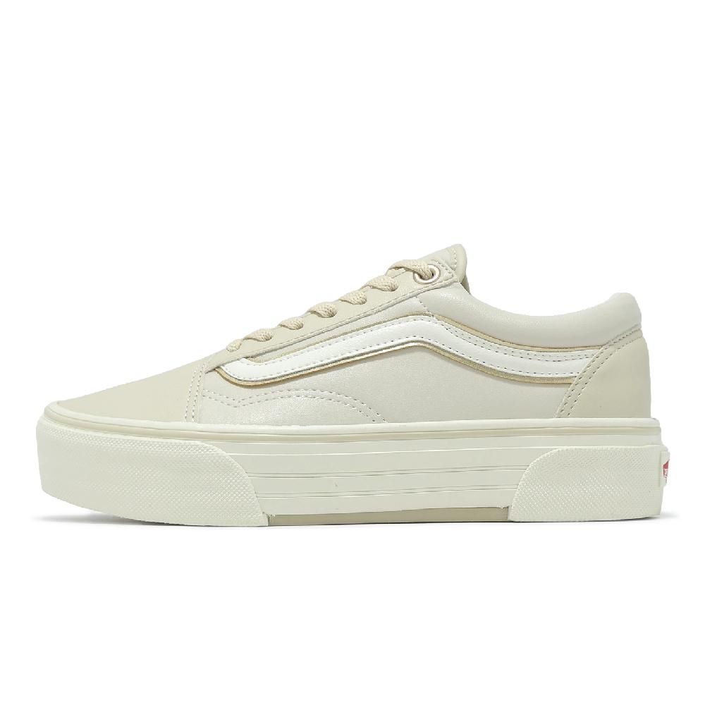 VANS 休閒鞋 V36CF MP CHKY Old Skool CHKY 男女鞋 米白 日本線 厚底 情侶鞋 6748900001