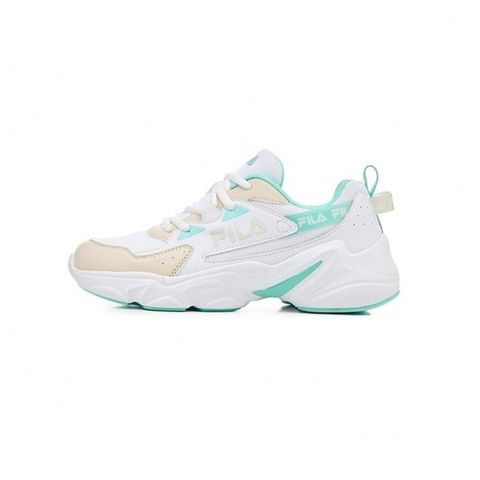 Fila Hidden Tape 10 [5-C329Z-565] 女 運動休閒鞋 舒適 穿搭 厚底鞋 老爹鞋 白綠