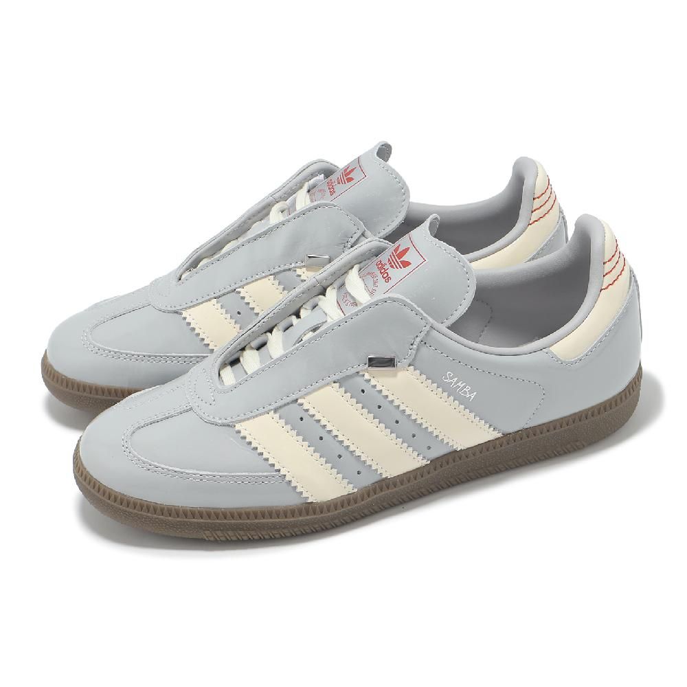 adidas 愛迪達 德訓鞋 Samba OG 男鞋 女鞋 銀 白 復古 休閒鞋 JQ0012