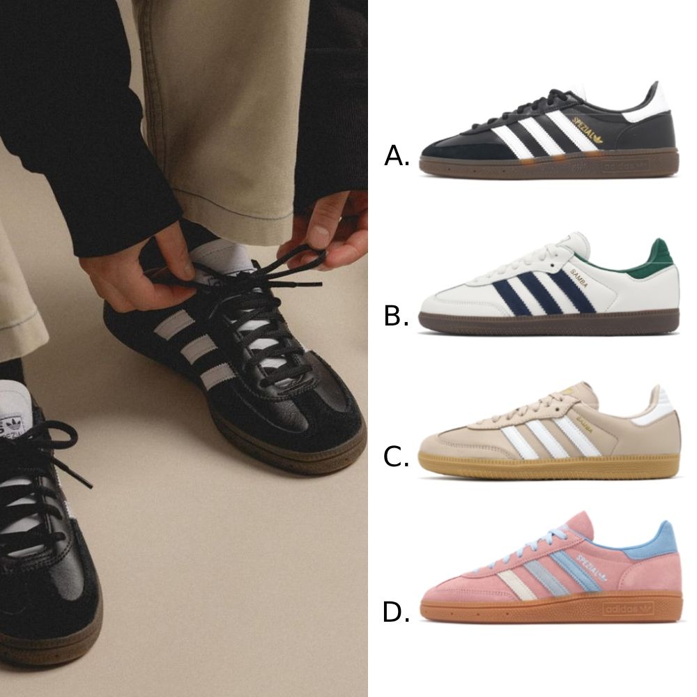 adidas 愛迪達 休閒鞋 Handball Spezial / Samba OG 男鞋 女鞋 皮革 麂皮 復古 情侶鞋 單一價
