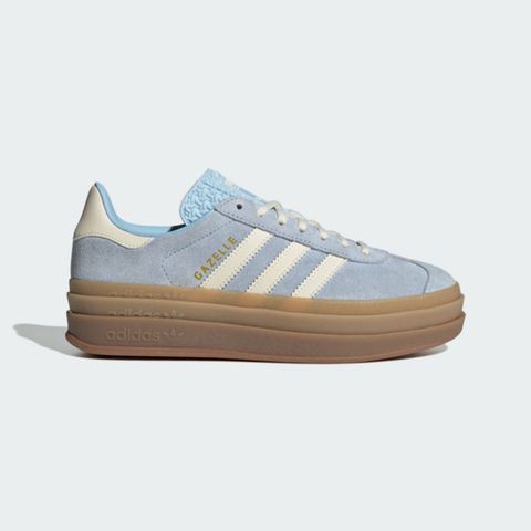 adidas Originals Adidas Gazelle Bold W JQ7776 女 運動休閒鞋 經典 復古 三葉草 厚底 增高 淺藍