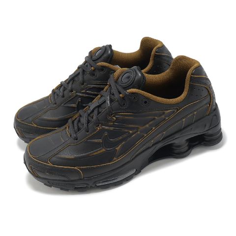 NIKE 耐吉 休閒鞋 Shox Ride 2 PRM 男鞋 黑 真皮 緩衝 支撐 復古 彈簧鞋 HV4447-010